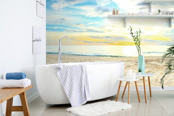 Fototapeta piękna piaszczysta plaża