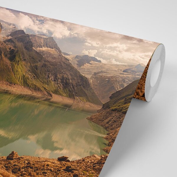 Fototapeta jezioro w górach