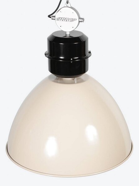 Steinhauer Lampa wisząca Frisk, możliwość ściemniania, kremowy / amber, salon / jadalnia, metal, industrialny