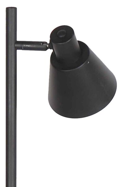 Steinhauer Lampa stojąca Oeroe, czarny, salon / jadalnia, metal