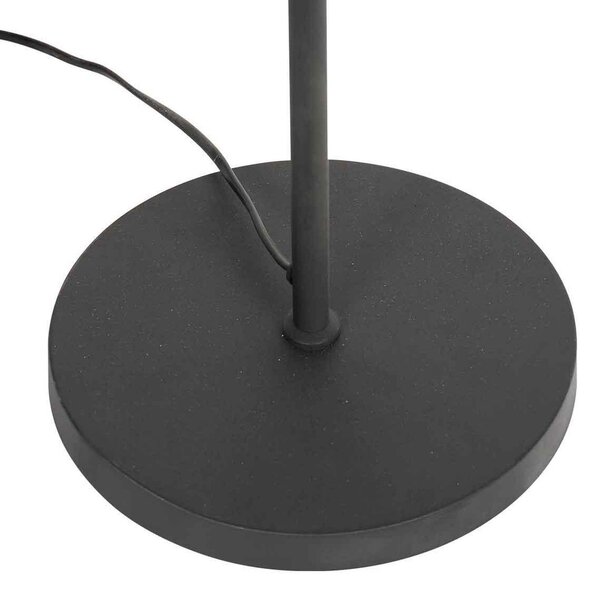 Steinhauer Lampa stojąca Oeroe, czarny, salon / jadalnia, metal