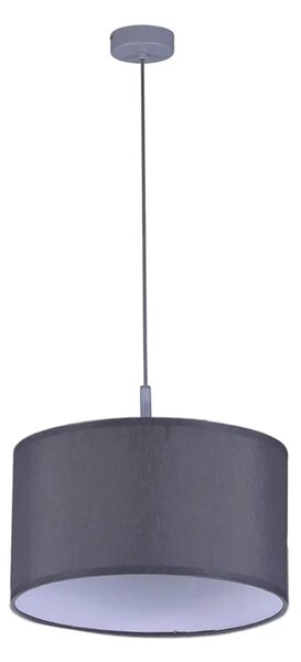Szara minimalistyczna lampa z abażurem - S963-Fario