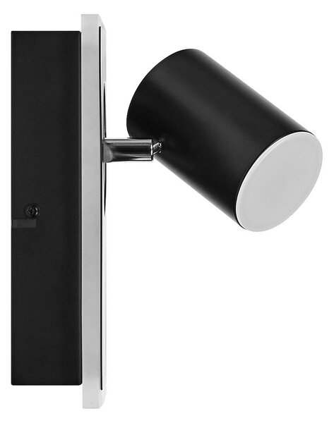 OSRAM Reflektor ścienny LED MARS CLICK-SELECT, 1 spot, czarny CLICK-SELECT, czarny, salon / jadalnia, metal, nowoczesny