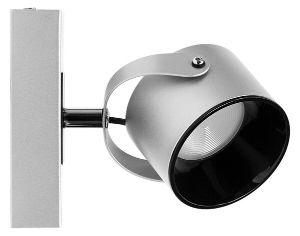 OSRAM Lampa sufitowa LED Jupiter, 1-punktowa, srebrna, metalowa JUPITER, chromowy / srebrny, salon / jadalnia, metal, nowoczesny