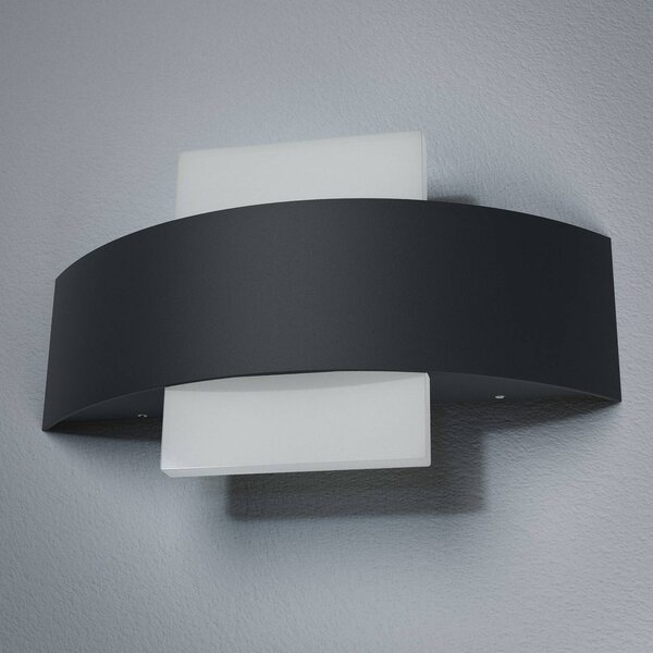 OSRAM Kinkiet zewnętrzny LED ENDURA STYLE SHIELD, aluminiowy / szary / cynkowy, aluminium, nowoczesny