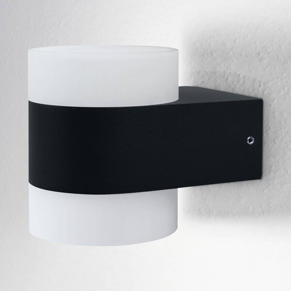 OSRAM Kinkiet zewnętrzny LED ENDURA STYLE PUCK, aluminiowy / szary / cynkowy, aluminium, nowoczesny