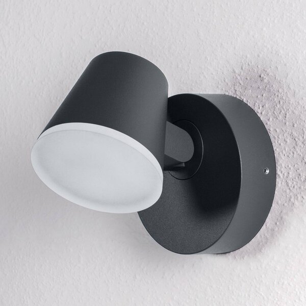OSRAM Kinkiet zewnętrzny LED ENDURA STYLE MIDI, aluminiowy / szary / cynkowy, aluminium, nowoczesny