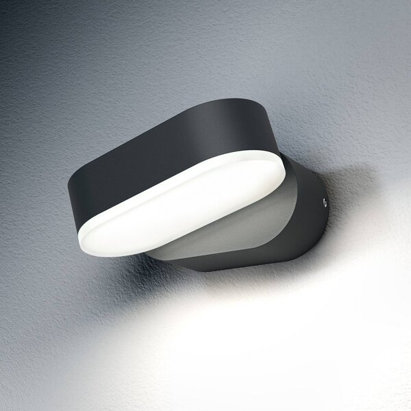 OSRAM Kinkiet zewnętrzny LED ENDURA STYLE MINI, aluminiowy / szary / cynkowy, aluminium, nowoczesny