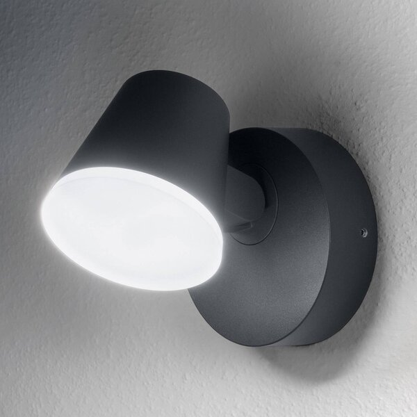 OSRAM Kinkiet zewnętrzny LED ENDURA STYLE MIDI, aluminiowy / szary / cynkowy, aluminium, nowoczesny