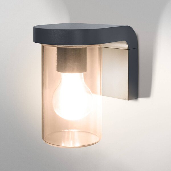 OSRAM Kinkiet zewnętrzny ENDURA CLASSIC CASCADE, możliwość ściemniania, aluminiowy / szary / cynkowy, aluminium, nowoczesny