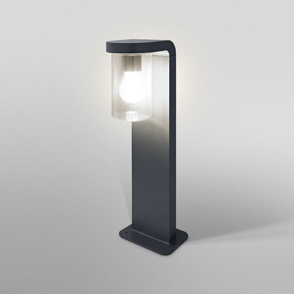 OSRAM Słupek oświetleniowy ENDURA CLASSIC CASCADE, możliwość ściemniania, aluminiowy / szary / cynkowy, aluminium, nowoczesny