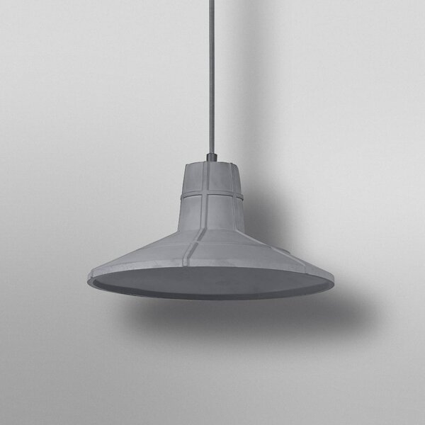 OSRAM Lampa wisząca CONCRETE SALA, możliwość ściemniania, aluminiowy / szary / cynkowy, salon / jadalnia, beton, młodzieżowy