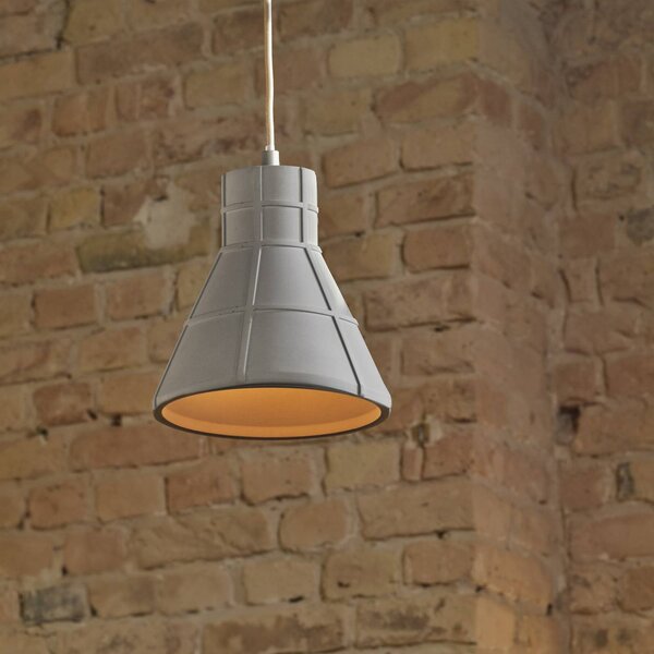 OSRAM Lampa wisząca CONCRETE BIM, możliwość ściemniania, aluminiowy / szary / cynkowy, salon / jadalnia, beton, młodzieżowy