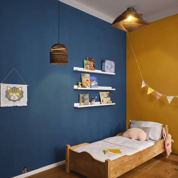 OSRAM Lampa wisząca BALL BELL, możliwość ściemniania, brązowy / rdzawy, salon / jadalnia, papier / lunolit / lunopal