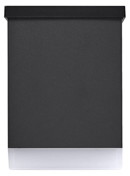 OSRAM kinkiet zewnętrzny LED Solar ENDURA STYLE QUADRO, grafit QUADRO, aluminiowy / szary / cynkowy, stal szlachetna, nowoczesny