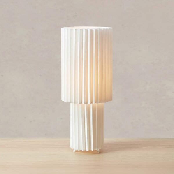 Markslöjd Lampa stołowa Catis, biały / opal, salon / jadalnia, tworzywo sztuczne, nowoczesny