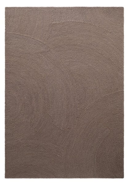 Szarobrązowy wełniany dywan tkany ręcznie 120x180 cm Calmio – Hanse Home