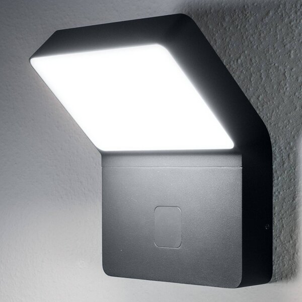 OSRAM Lampa zewnętrzna z czujnikiem ruchu ENDURA STYLE WIDE, aluminiowy / szary / cynkowy, aluminium, nowoczesny