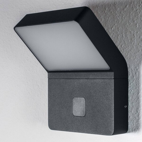 OSRAM Lampa zewnętrzna z czujnikiem ruchu ENDURA STYLE WIDE, aluminiowy / szary / cynkowy, aluminium, nowoczesny