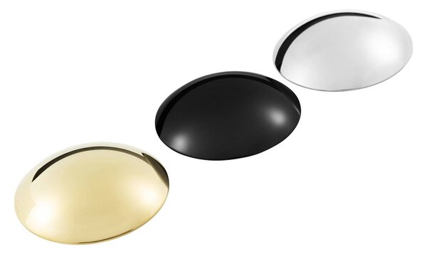 Tom Dixon Kinkiet zewnętrzny LED Press large, możliwość ściemniania, przezroczysty / transparentny, szkło, design