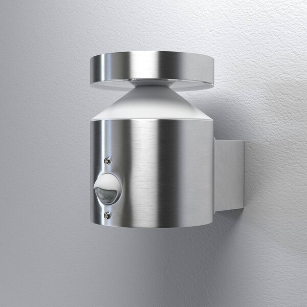 OSRAM Lampa zewnętrzna z czujnikiem ruchu ENDURA STYLE CYLINDER, aluminiowy / szary / cynkowy, stal szlachetna, nowoczesny