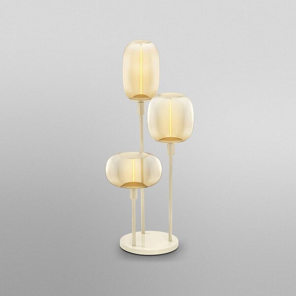 OSRAM Lampa stojąca DECOR STICK, kremowy / amber, salon / jadalnia, metal, nowoczesny