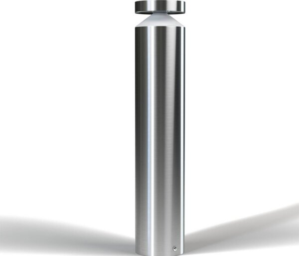 OSRAM Lampa cokołowa LED ENDURA STYLE CYLINDER, stal nierdzewna 50 cm CYLINDER, aluminiowy / szary / cynkowy, stal szlachetna, nowoczesny