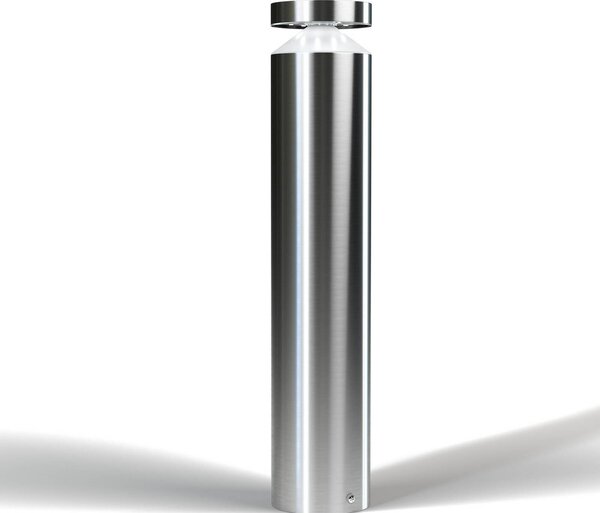 OSRAM Lampa cokołowa LED ENDURA STYLE CYLINDER, stal nierdzewna 50 cm CYLINDER, aluminiowy / szary / cynkowy, stal szlachetna, nowoczesny
