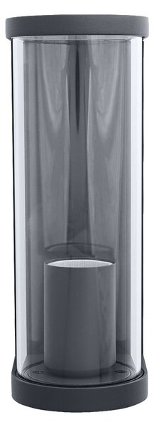 OSRAM Kinkiet zewnętrzny ENDURA CLASSIC TUBULAR, ciemnoszara IP44 możliwość ściemniania, aluminiowy / szary / cynkowy, aluminium, nowoczesny