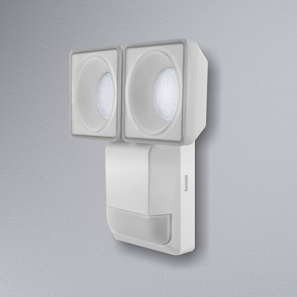 OSRAM Reflektor zewnętrzny LED z czujnikiem ENDURA PRO, biały, IP55 PRO, biały / opal, tworzywo sztuczne