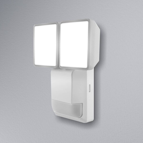 OSRAM Reflektor zewnętrzny LED z czujnikiem ENDURA PRO, biały, IP55 PRO, biały / opal, tworzywo sztuczne