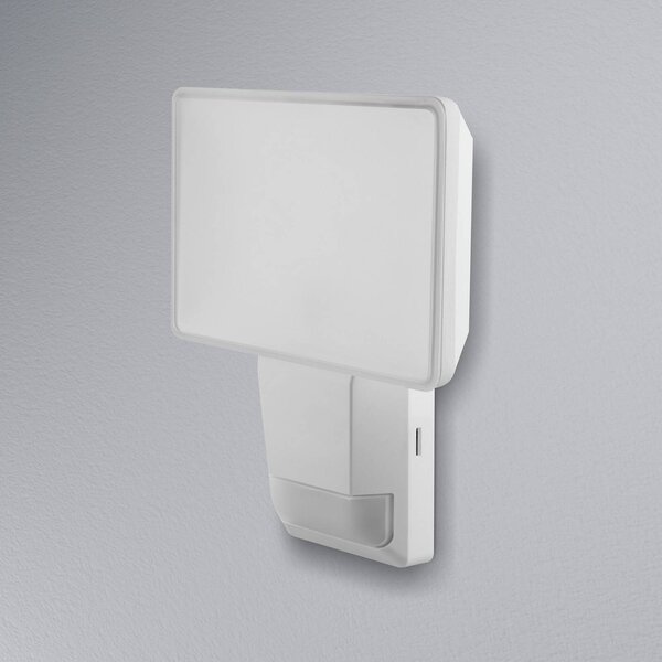 OSRAM Reflektor zewnętrzny LED z czujnikiem ENDURA PRO FLOOD, biały, 15 W FLOOD, biały / opal, tworzywo sztuczne