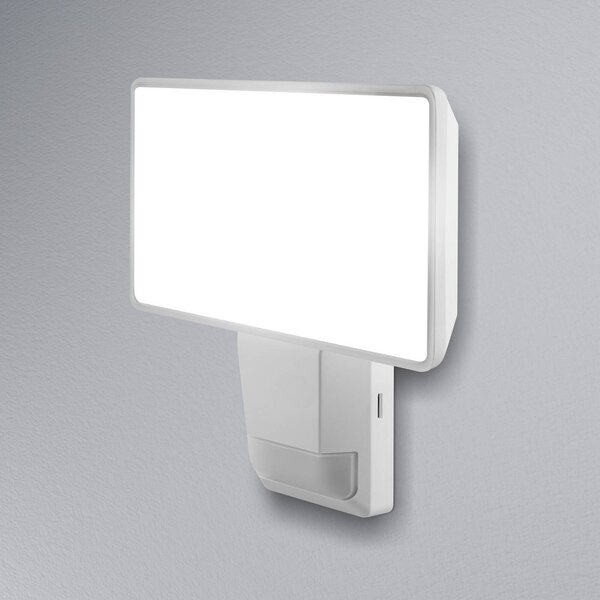 OSRAM Reflektor zewnętrzny LED z czujnikiem ENDURA PRO FLOOD, biały, 27 W FLOOD, biały / opal, tworzywo sztuczne