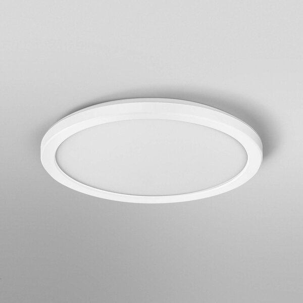 OSRAM Lampa sufitowa LED ORBIS ULTRA SLIM, możliwość ściemniania, biały / opal, salon / jadalnia, tworzywo sztuczne, nowoczesny