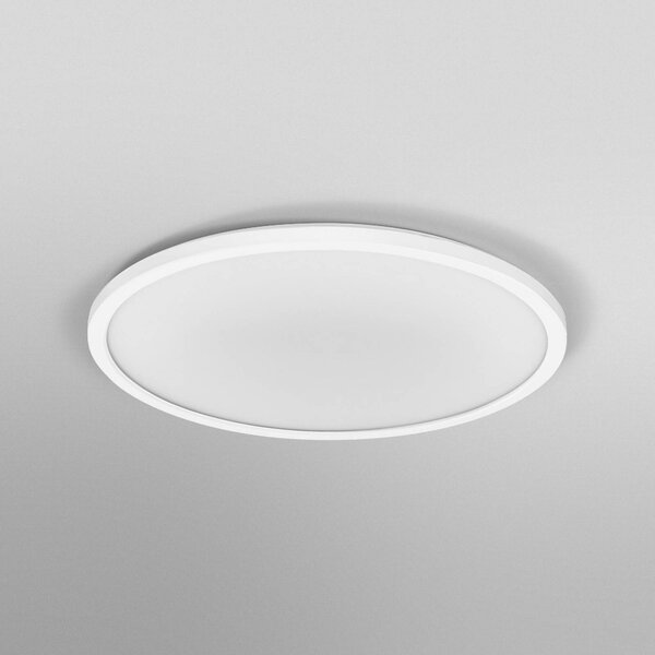 OSRAM Lampa sufitowa LED ORBIS ULTRA SLIM, możliwość ściemniania, biały / opal, salon / jadalnia, tworzywo sztuczne, nowoczesny