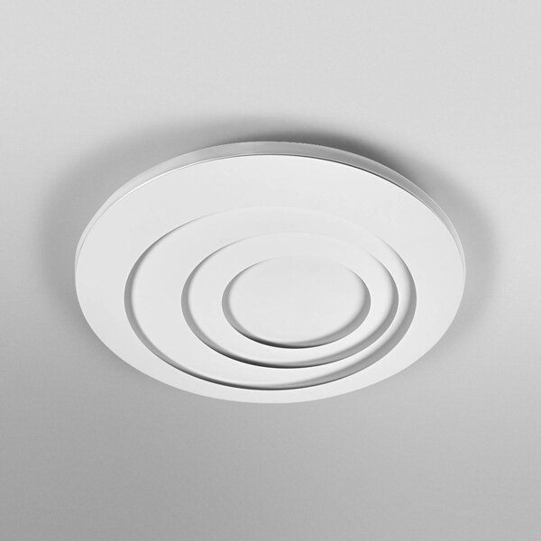 OSRAM Lampa sufitowa LED ORBIS SPIRAL ROUND, biały / opal, salon / jadalnia, metal, nowoczesny