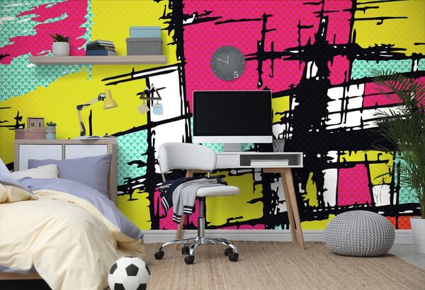 Tapeta młodzieńczy pop-art