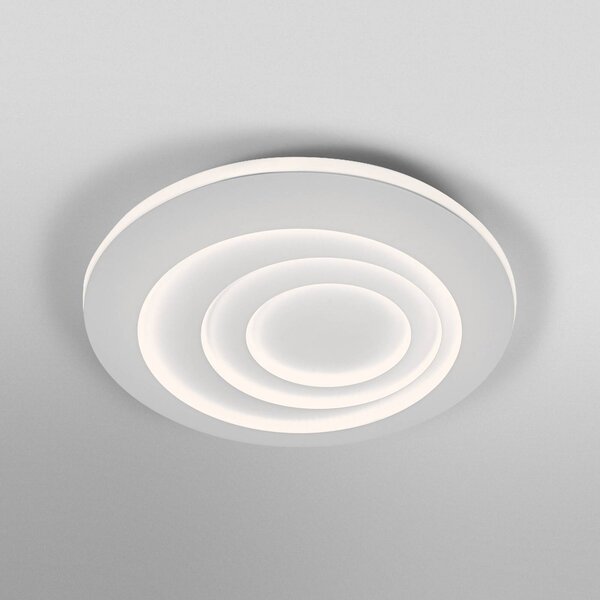 OSRAM Lampa sufitowa LED ORBIS SPIRAL ROUND, biały / opal, salon / jadalnia, metal, nowoczesny