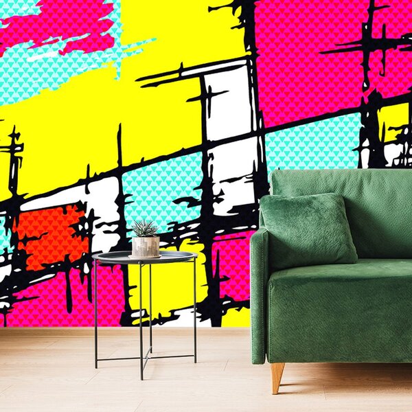 Tapeta młodzieńczy pop-art