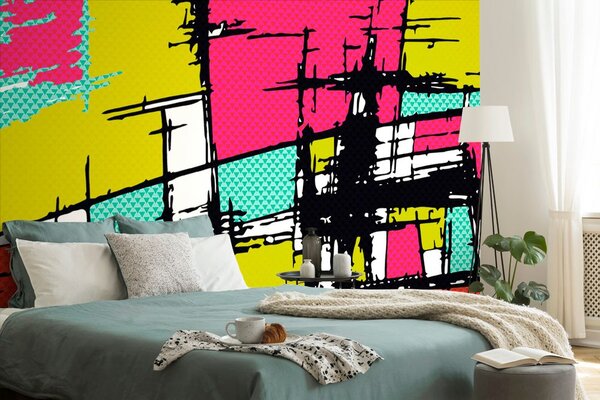 Tapeta młodzieńczy pop-art