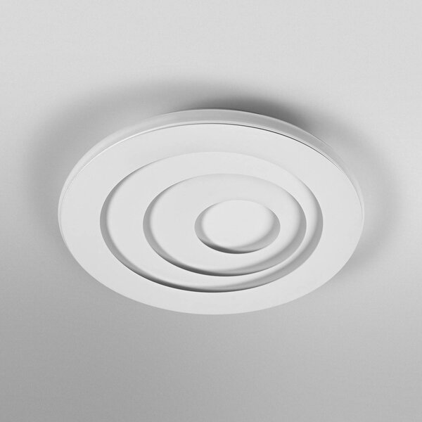 OSRAM Lampa sufitowa LED ORBIS SPIRAL ROUND, biały / opal, salon / jadalnia, metal, nowoczesny