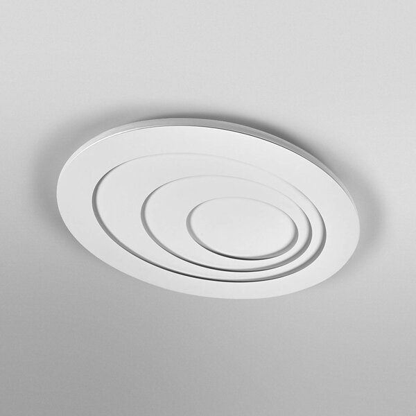 OSRAM Lampa sufitowa LED ORBIS SPIRAL OVAL, biały / opal, salon / jadalnia, metal, nowoczesny