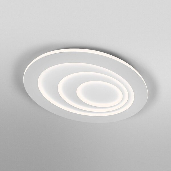 OSRAM Lampa sufitowa LED ORBIS SPIRAL OVAL, biały / opal, salon / jadalnia, metal, nowoczesny