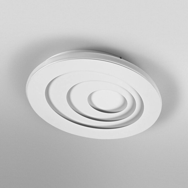OSRAM Lampa sufitowa LED ORBIS SPIRAL OVAL, biały / opal, salon / jadalnia, metal, nowoczesny