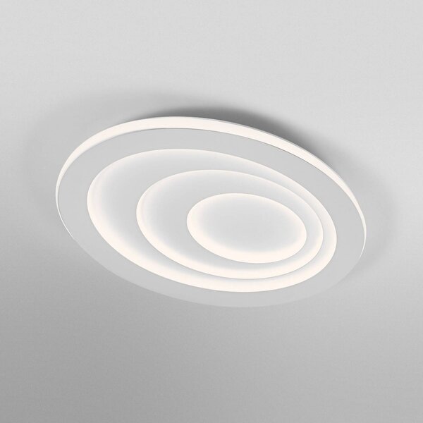 OSRAM Lampa sufitowa LED ORBIS SPIRAL OVAL, biały / opal, salon / jadalnia, metal, nowoczesny