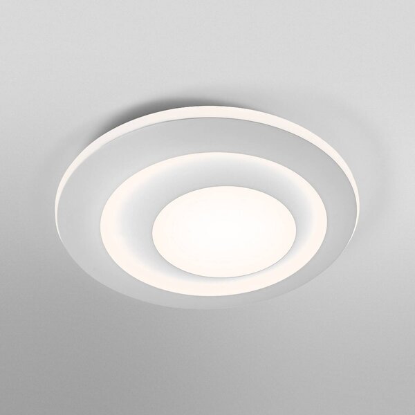 OSRAM Lampa sufitowa LED ORBIS SPIRAL ROUND, biały / opal, salon / jadalnia, metal, nowoczesny