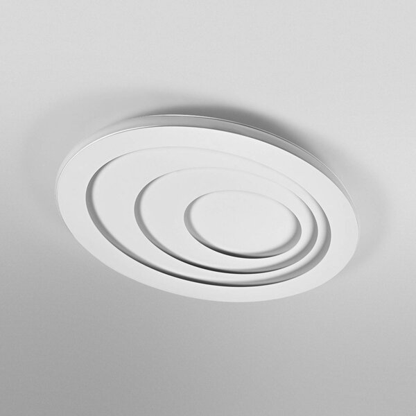 OSRAM Lampa sufitowa LED ORBIS SPIRAL OVAL, biały / opal, salon / jadalnia, metal, nowoczesny