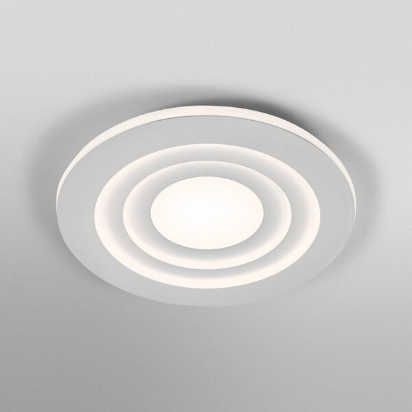 OSRAM Lampa sufitowa LED ORBIS SPIRAL LOOP, biały / opal, salon / jadalnia, metal, nowoczesny