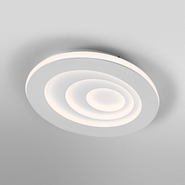 OSRAM Lampa sufitowa LED ORBIS SPIRAL OVAL, biały / opal, salon / jadalnia, metal, nowoczesny