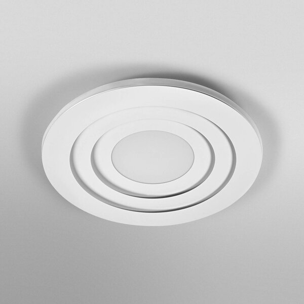 OSRAM Lampa sufitowa LED ORBIS SPIRAL LOOP, biały / opal, salon / jadalnia, metal, nowoczesny
